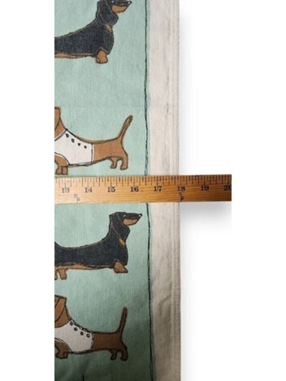 Poppy Treffry Darling Dachshunds Kitchen Towel 100% Unbleached Organic Cotton